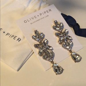 Olive + Piper Esmeralda drop earrings